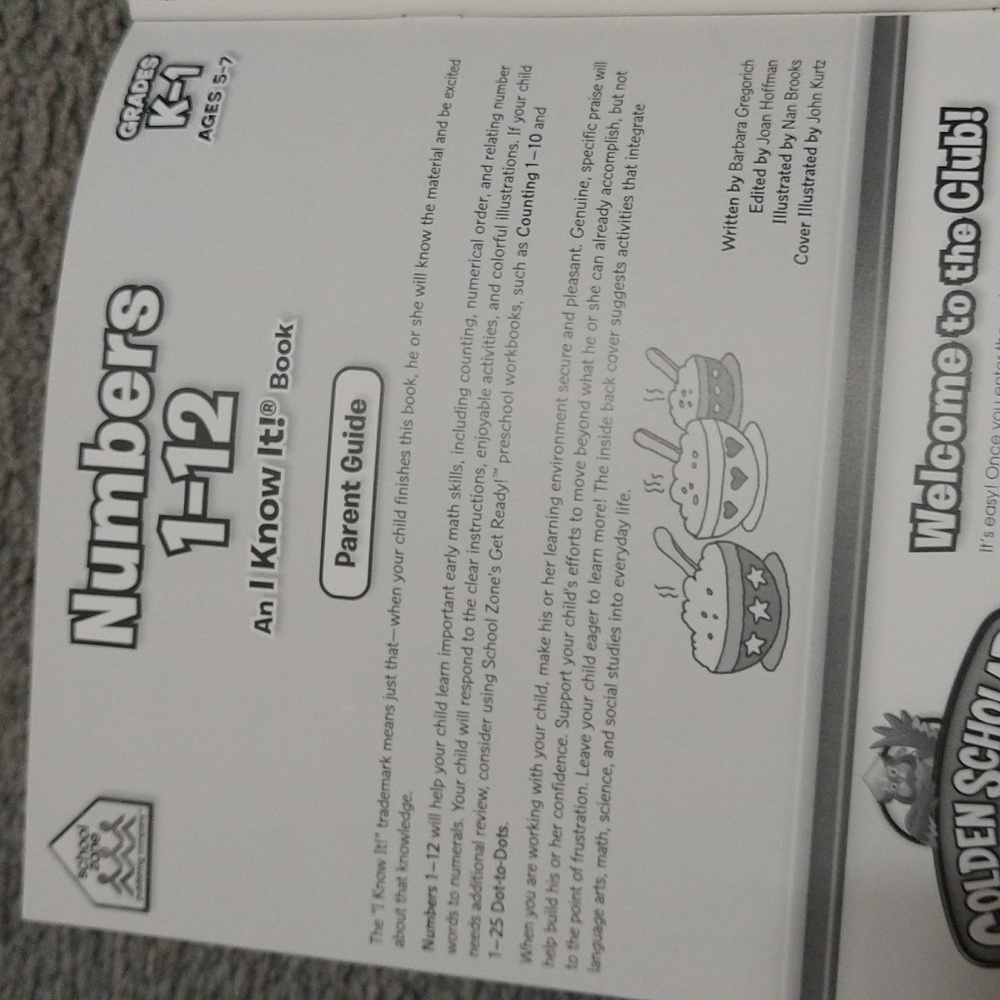 ✨✨✨ Numbers 1-12 Activity Book - New - Picture 4 of 13
